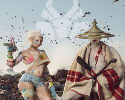 She was a part of the music and art group <b>The Constructus Corporation</b> before joining <b>Die Antwoord</b>.